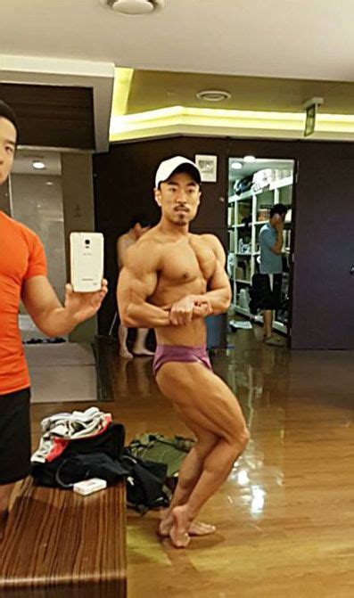 Yang Il Kwon 양일권 Korean Bodybuilder Bodybuilding Speedo Wrestling