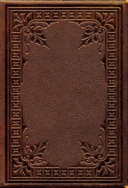 Close Up Of A Brown Antique Leather Book Cover Stock Photo Leather