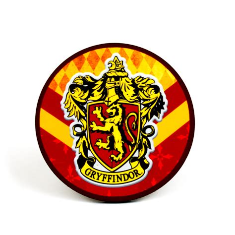 Gryffindor Hogwarts House Harry Potter Coaster Happy Piranha