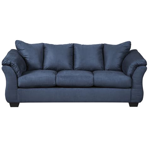 Flash Furniture Signature Design By Ashley Darcy Sofa In Blue