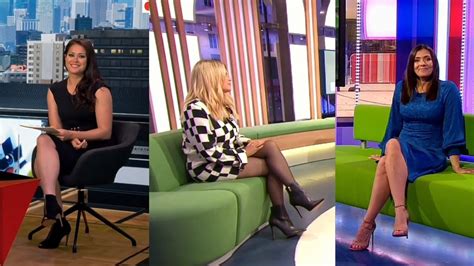 Emily Atack Tights And Boots Vs Sam Quek Legs And Boots Vs Kym Marsh