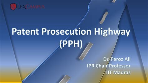 Patent Prosecution Highway Youtube