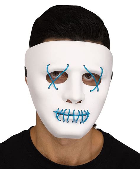 Leuchtende Halloween Maske Als Kostumzubehör Kaufen Horror