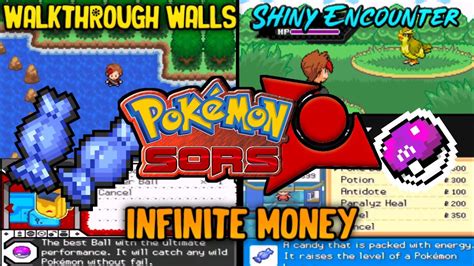 Pokemon Sors Cheat Codes Part 2 Infinite Moneyrare Candy Shiny