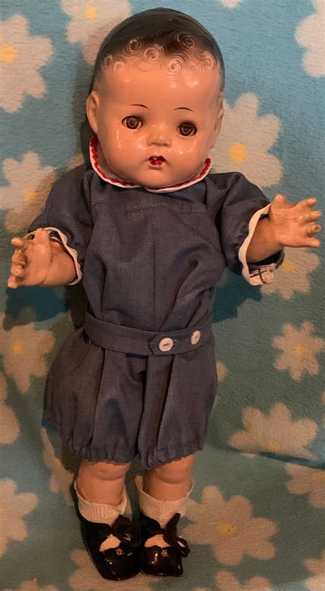16 Toddler Composition Baby Doll Molded Hair Cutie Etsy
