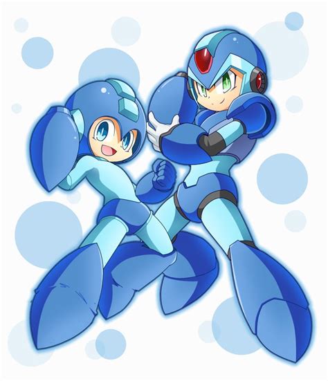 The Brothers Megaman And X Mega Man Art Mega Man Game Character