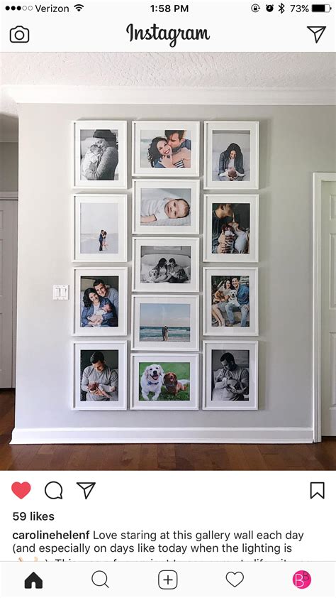 16x20 IKEA Ribba with 12x16 matted opening | Photo wall decor, Family ...