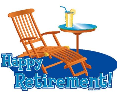 Happy Retirement Clip Art