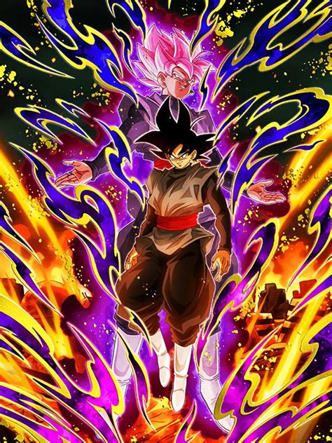 Dokkan Battle Transforming Goku Black Art And Sa