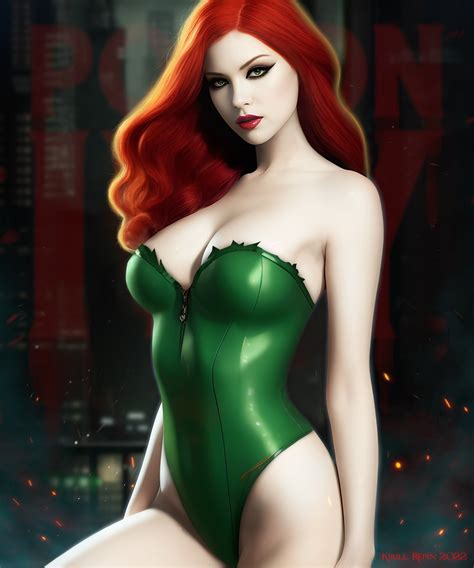 Sidney Tucker On Twitter Poison Ivy By Kirill Repin
