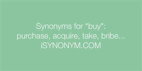 Synonyms For Buy Buy Synonyms Isynonymcom