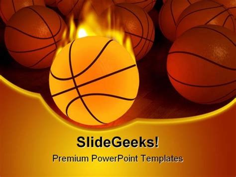 Detail Basketball Court Powerpoint Template Koleksi Nomer 17