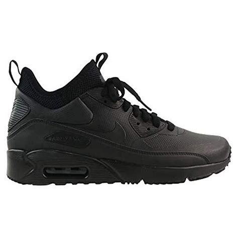 Nike Synthetic Air Max 90 Ultra Mid Winter Ankle Bootsboots Black Mid
