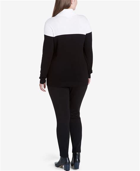 Calvin Klein Plus Size Turtleneck Sweater Macys