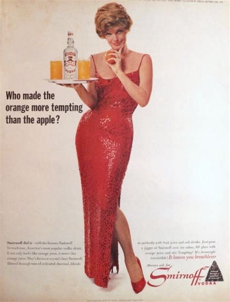 1964 Smirnoff Vodka Ad ~ Julie London Vintage Beer And Liquor Ads