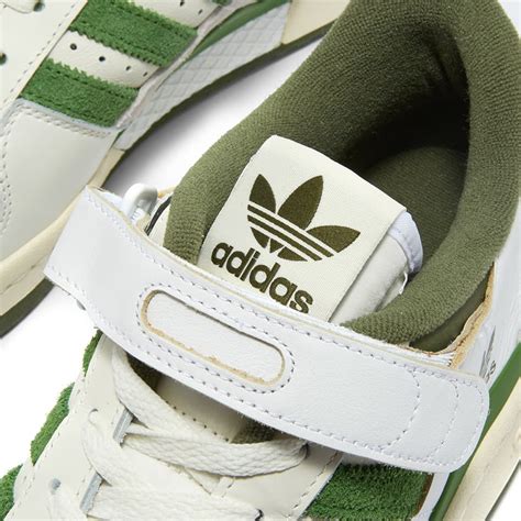 Adidas Forum 84 Low White Crew Green And Wild Pine End