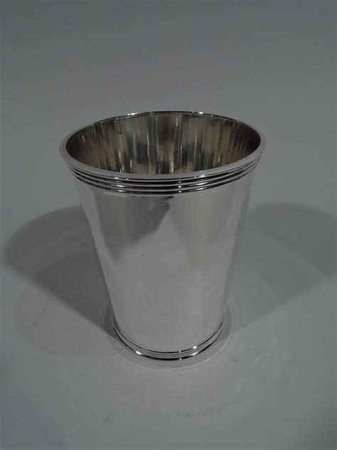 Mint julep cup in solid copper (set of 2). Set of 6 American Sterling Silver Mint Julep Cups by ...