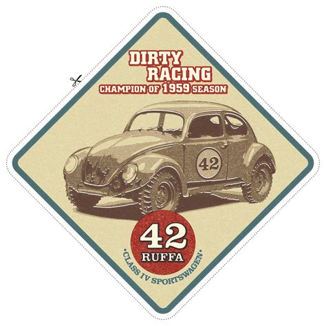 Retro Racing Sticker 1 By Lgruffa On Deviantart