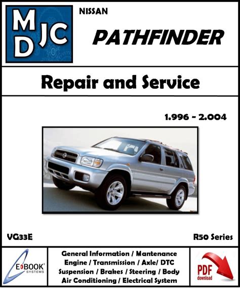 Nissan Pathfinder R50 Series 1996 2004 Mdjc Manuales De Taller