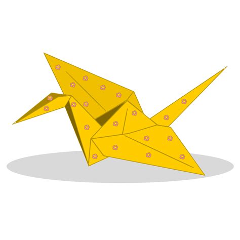 Origami Crane Paper 23369881 Png