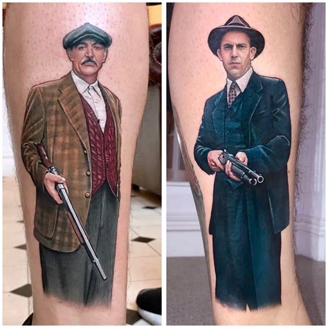 Tattoo Uploaded By David Corden Sean Connery And Kevin Costner As Jim