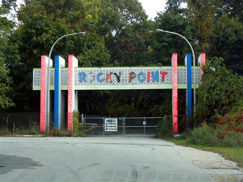 Rocky Point Amusement Park Entrance This Is The Entrance T Flickr