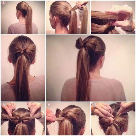 How To Make A Bow Ponytail Pictures Photos And Images For Facebook