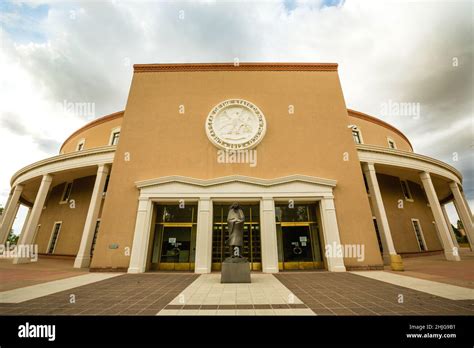 New Mexico State Capitol Building Stock Photo Alamy