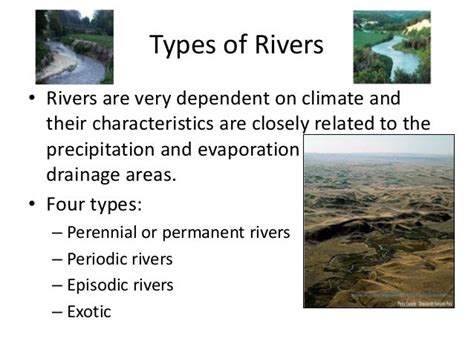 Types Of Rivers