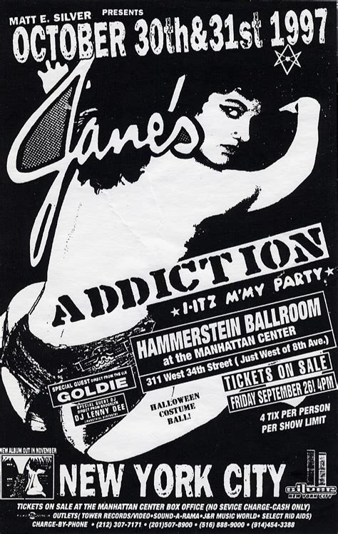 Tube Janes Addiction 1997 10 31 New York City Ny Sbdflac