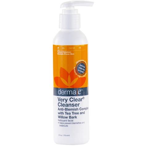 And the award for the best acne face wash goes to. Derma E, Very Clear Cleanser - 6 fl oz -The Natural