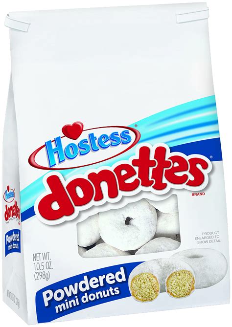 Hostess Donettes Mini Donuts Pack Of 2 Powdered