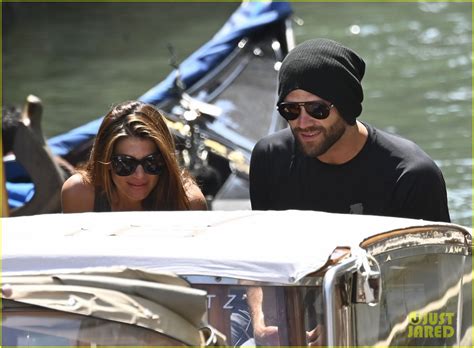 Full Sized Photo Of Jared Padalecki Wife Genevieve Boat Ride Venice 28