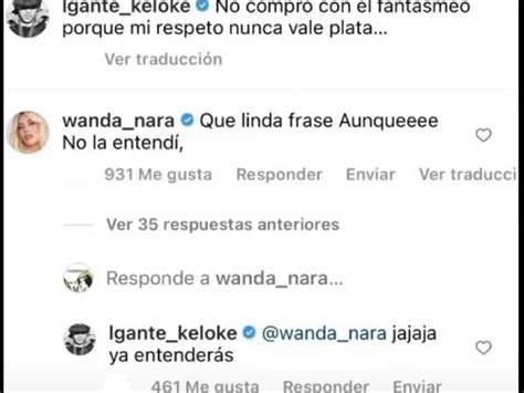 El Tenso Intercambio De Mensajes Entre L Gante Y Wanda Nara Antes De Su Supuesta Reconciliaci N