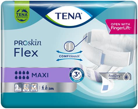 „tena flex maxi“ ergonomiškas produktas su užsegama juosta nelaikantiems šlapimo