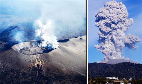 Japan Volcano Eruption Live Updates Shinmoedake Volcano Erupts Again