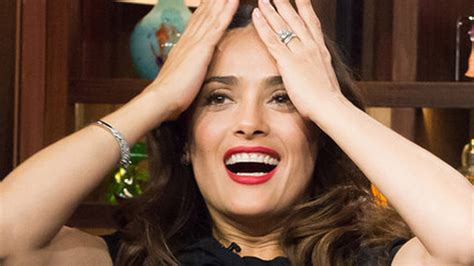 Salma Hayek Plays Never Have I Ever Asked About One Night Stands