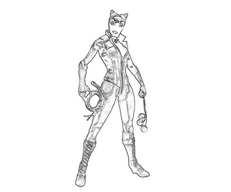 Catwoman And Batman Together Pages Coloring Pages