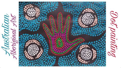 Dot Painting For Kids Australian Aboriginal Art Easy For Kids
