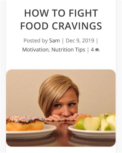 How To Fight Food Cravings In 2020 Food Cravings Cravings Food