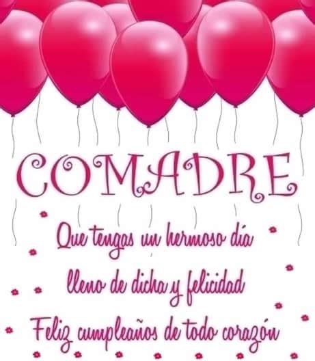 12 Imagenes Con Frases De Cumpleanos Para Mi Comadre