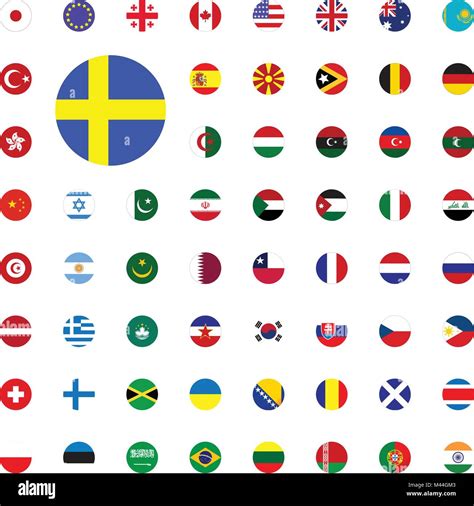 World Flags Icon Set World Country Flags Flags Of The World World Images