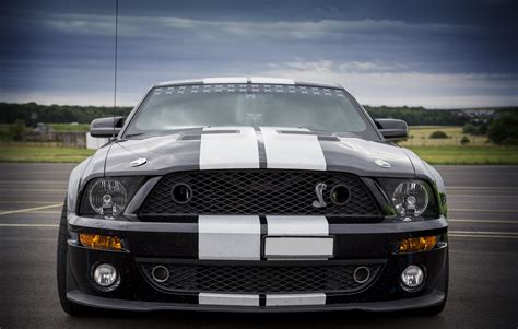 Wallpaper Ford Mustang Shelby Car Sports Front View Hd Widescreen