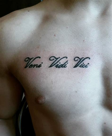 Amazing Veni Vidi Vici Tattoo Ideas That Will Blow Your Mind Outsons Men S Fashion Tips
