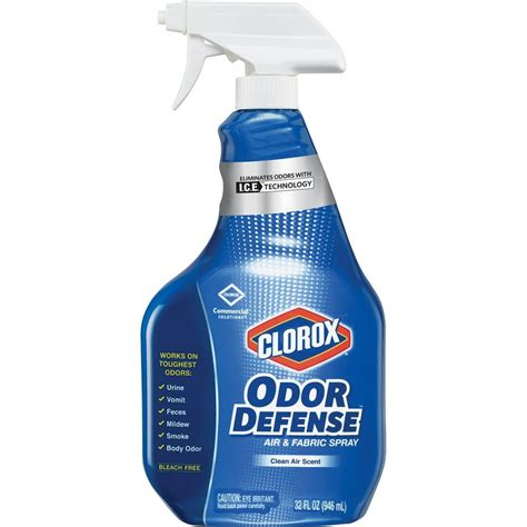 Clorox Clo31708 Odor Defense Air And Fabric Spray 1 Each Clear