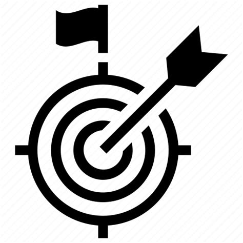 Achieve Achievement Arrow Business Flag Goal Target Icon