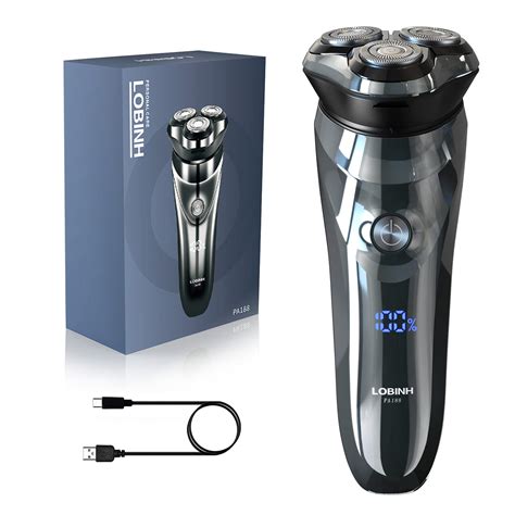 Men S Electric Shaver MAX T Corded And Cordless Rechargeable 3D Rotary