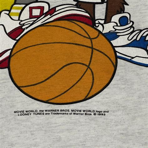 Vintage Looney Tunes Bugs Bunny Bball Tee Dated 1993 On Carousell