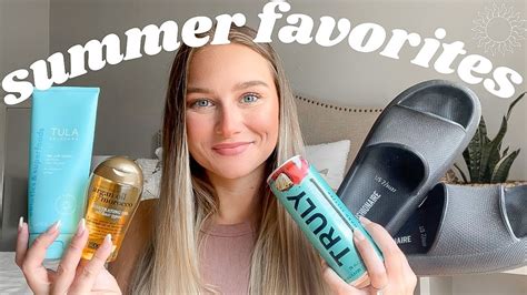 My Summer Favorites 2021 Things I Cant Live Without Youtube