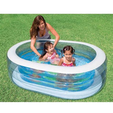 Bathtub inflatable pool splash pool for kids. Deep Small Baby Pool Portable Inflatable Children Kids ...